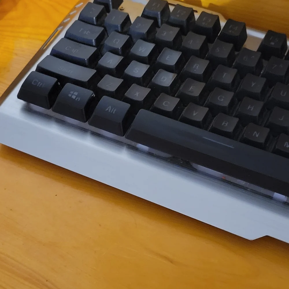 Gamedias Backlit Aluminum Gaming Keyboard